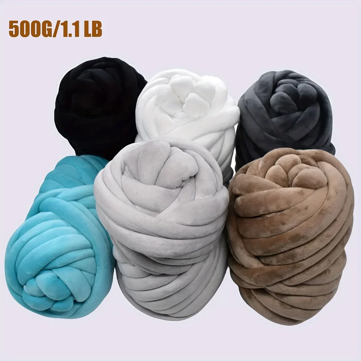 Throw Blanket Chunky Knit - 1szt Giant Soft Chunky Yarn -
