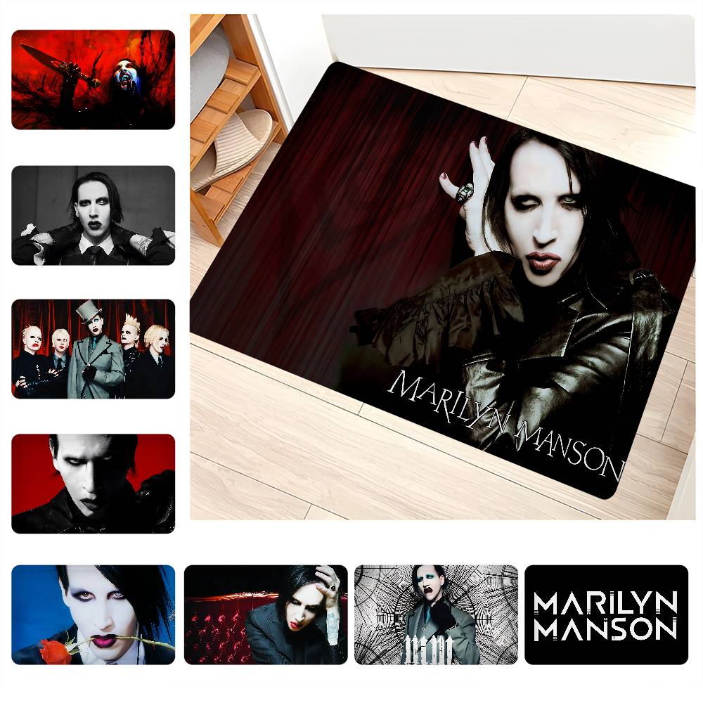 Home Textile Industry - Marilyn Manson Industrial Rock Band Mata