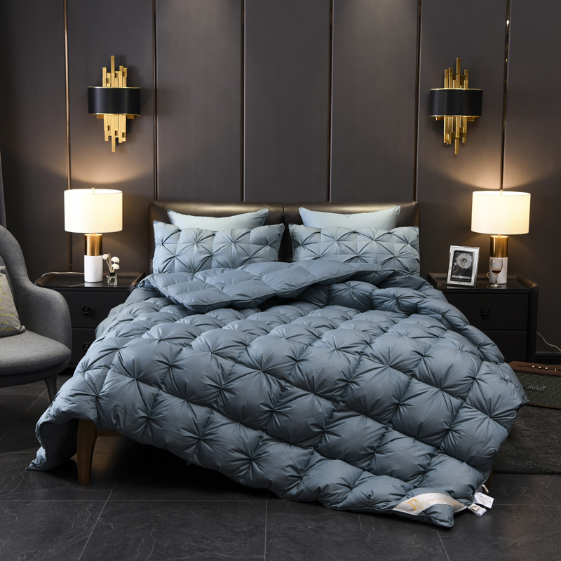 Duvet Insert White - Luksusowe 1000TC biały puch gęsi kołdra