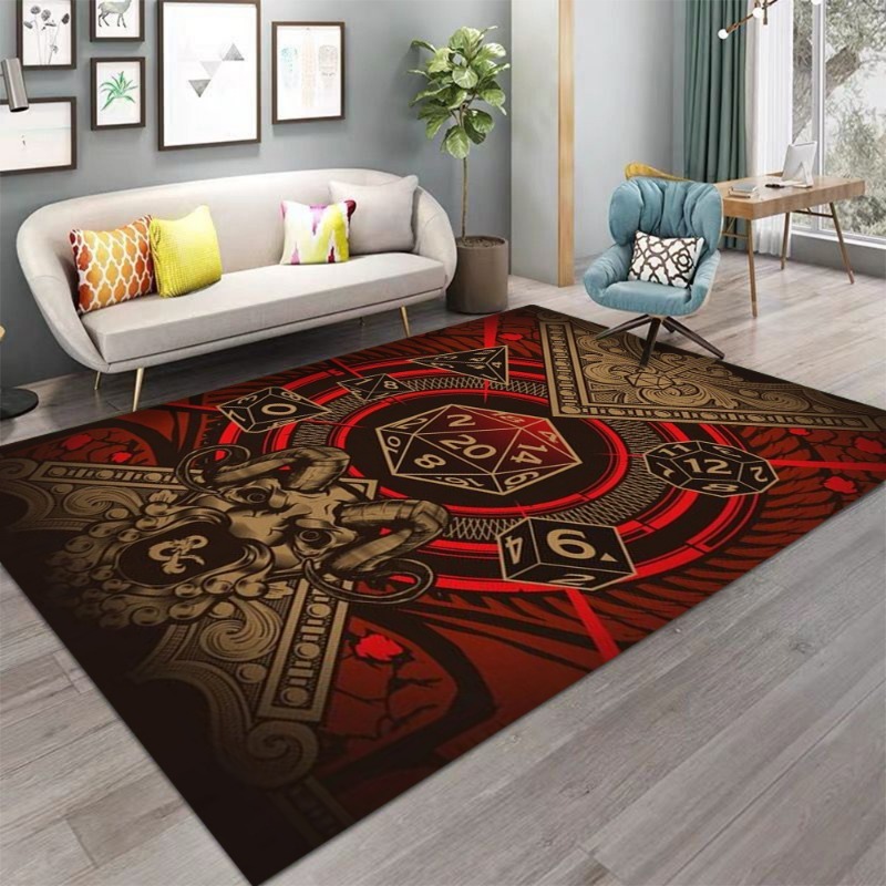 Dungeons & Dragons Kostki Miec – Home Textiles Rug recenzja i cena