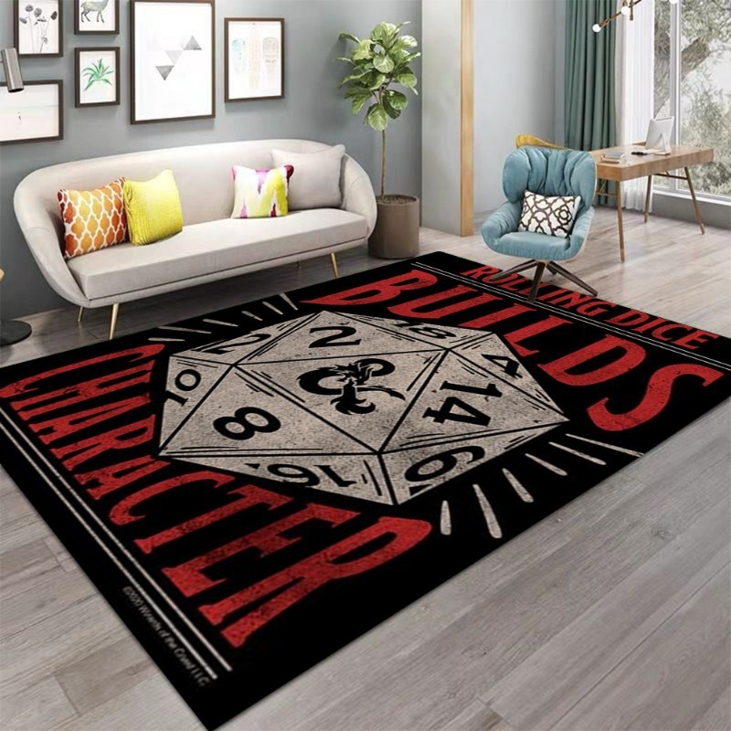 Dungeons & Dragons Kostki Miec – Home Textiles Rug recenzja i cena