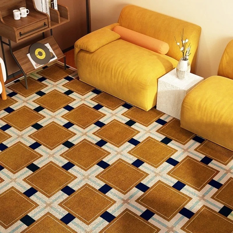 Dywan do salonu w stylu koreań – Home Textiles Plaid recenzja i cena