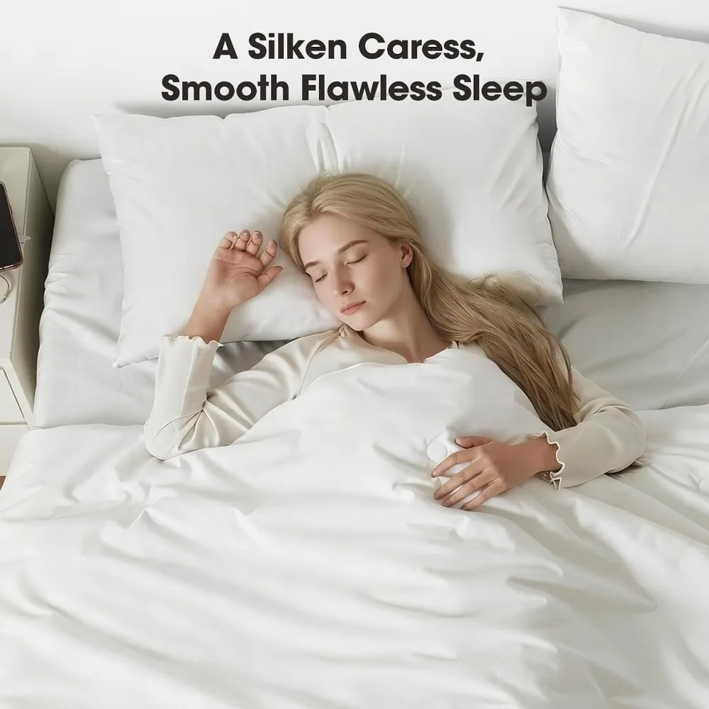Wkład kołdry ze 100% jedwabiu  – Duvet Insert White recenzja i cena