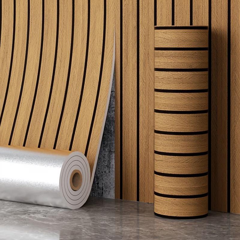 Gruba Brązowa Tapeta Samoprzyl – Home Textiles Plaid recenzja i cena