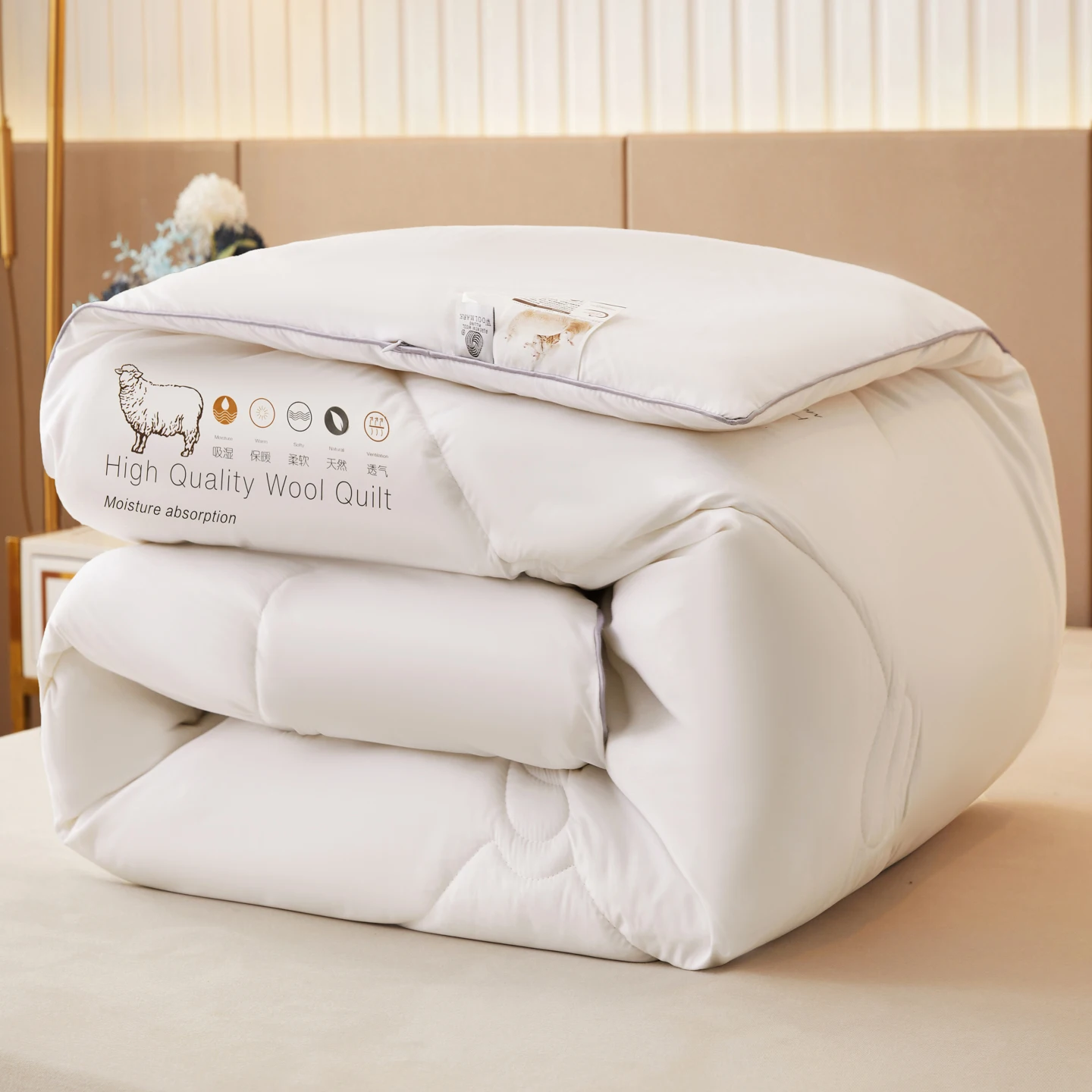 Luksusowa, w 100% wełniana, gr – Duvet Insert White recenzja i cena