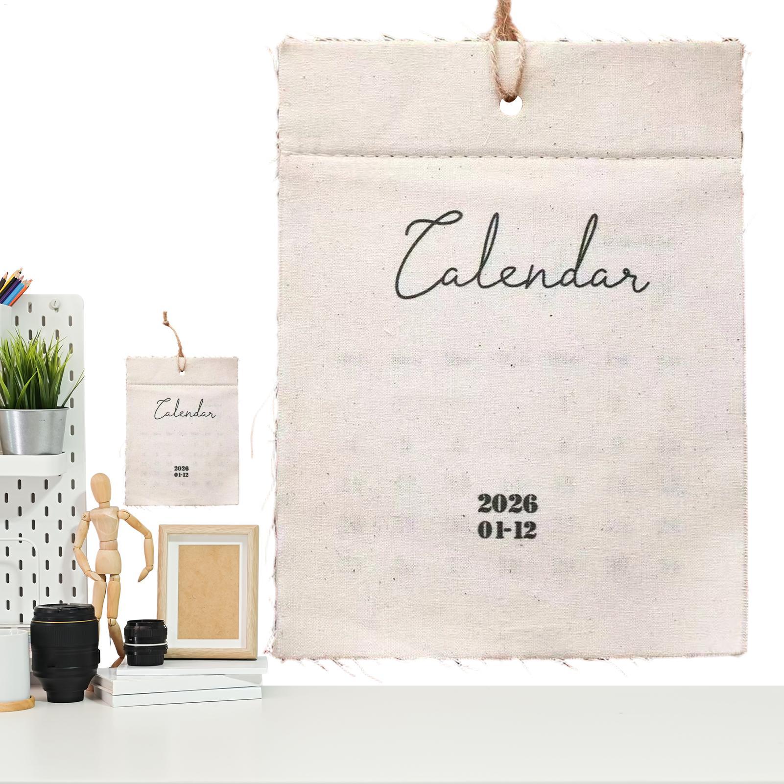 Kalendarz ścienny z tkaniny na – Home Textiles And Decor recenzja i cena