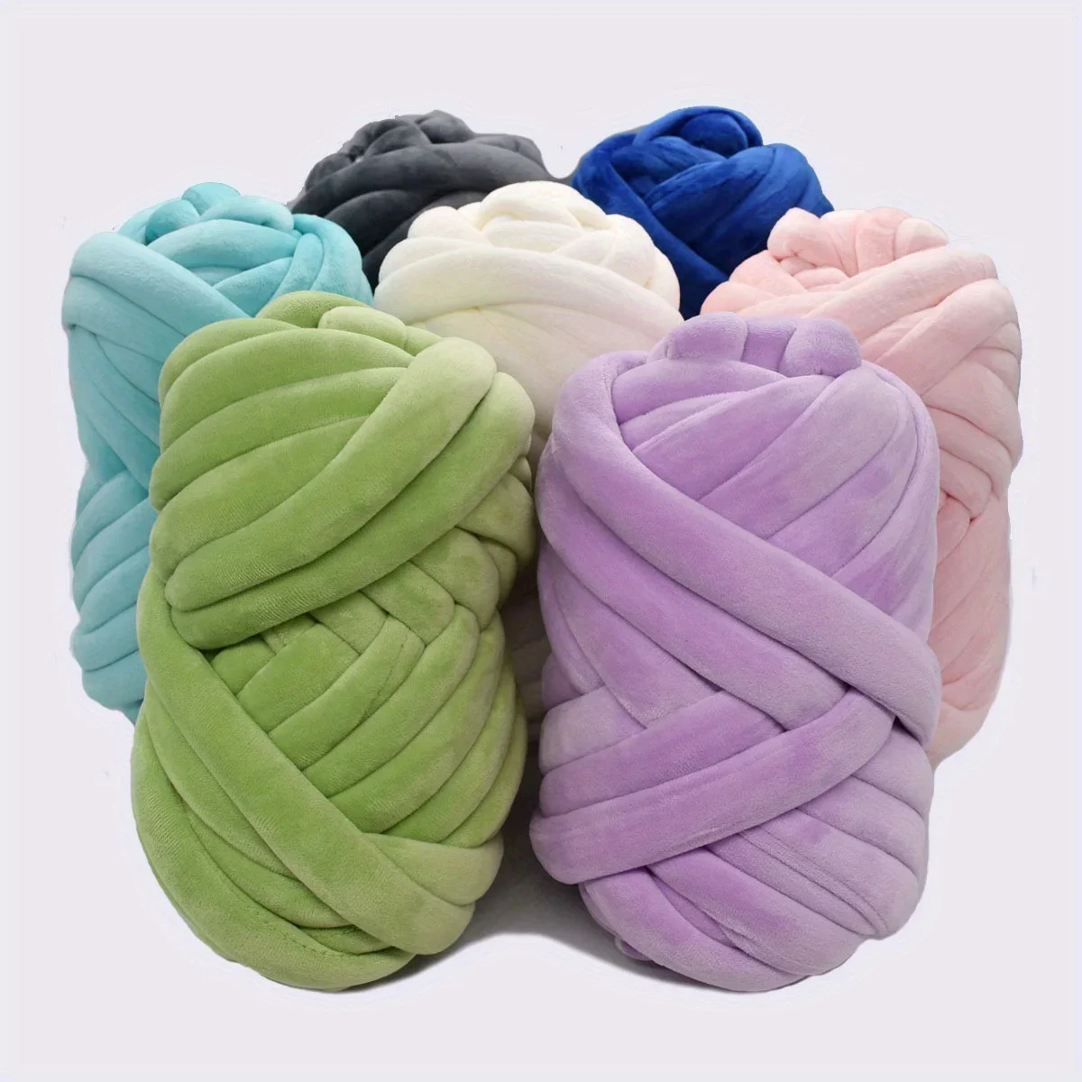 1szt Giant Soft Chunky Yarn -  – Throw Blanket Chunky Knit recenzja i cena