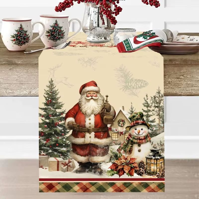 Bieżnik świąteczny VIKAMA z mo – Home Textiles Plaid recenzja i cena