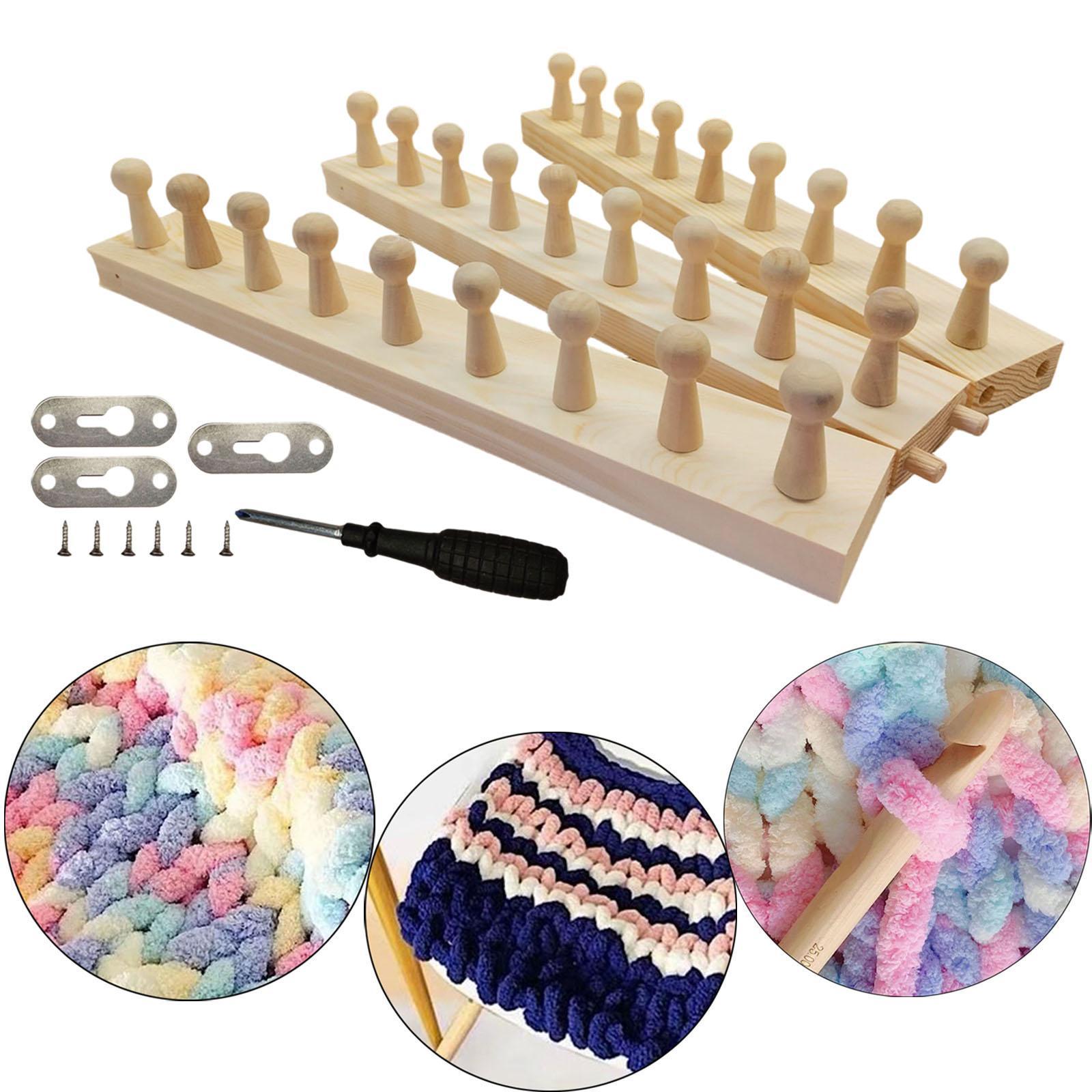 Regulowany tkacki stojak do ro – Throw Blanket Chunky Knit recenzja i cena