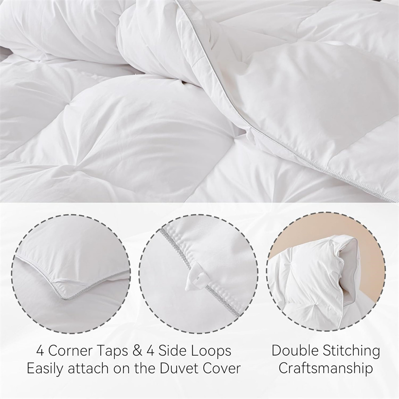 Luksusowa kołdra z białego puc – Duvet Insert White recenzja i cena