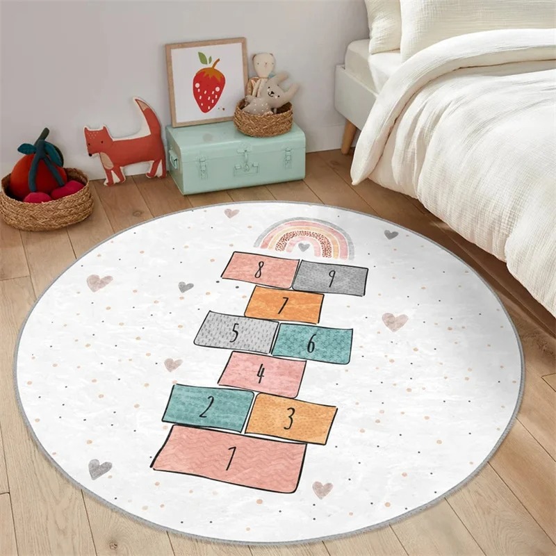 Mata do zabawy dla dzieci, okr – Home Textiles Rug recenzja i cena