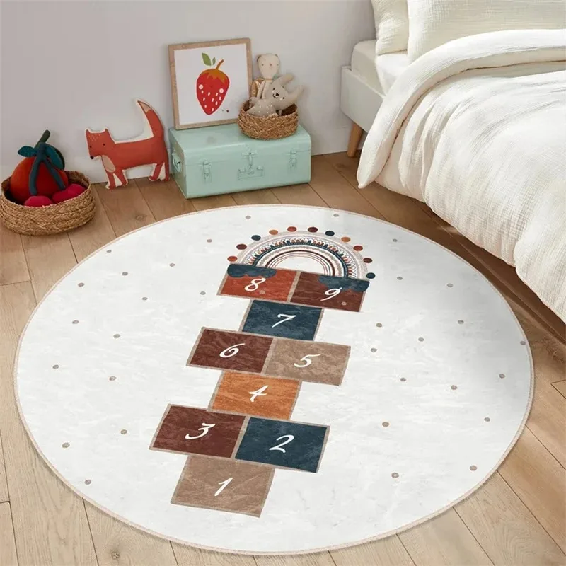 Mata do zabawy dla dzieci, okr – Home Textiles Rug recenzja i cena