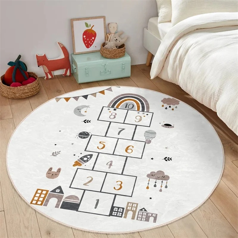 Mata do zabawy dla dzieci, okr – Home Textiles Rug recenzja i cena